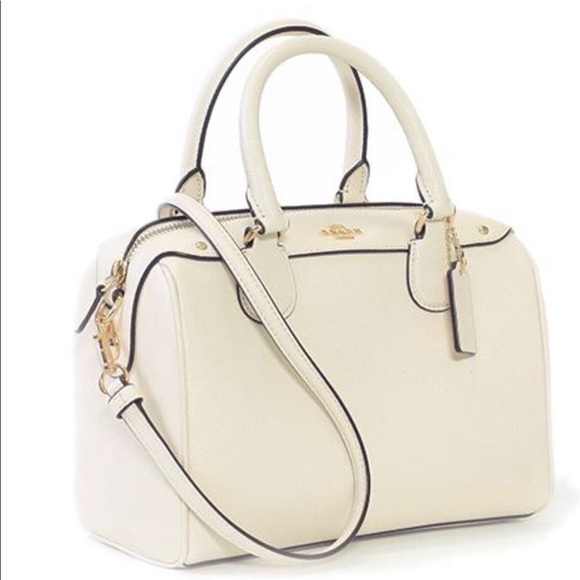 Coach Mini Bennett Satchel In Crossgrain Leather - Picture 1 of 8